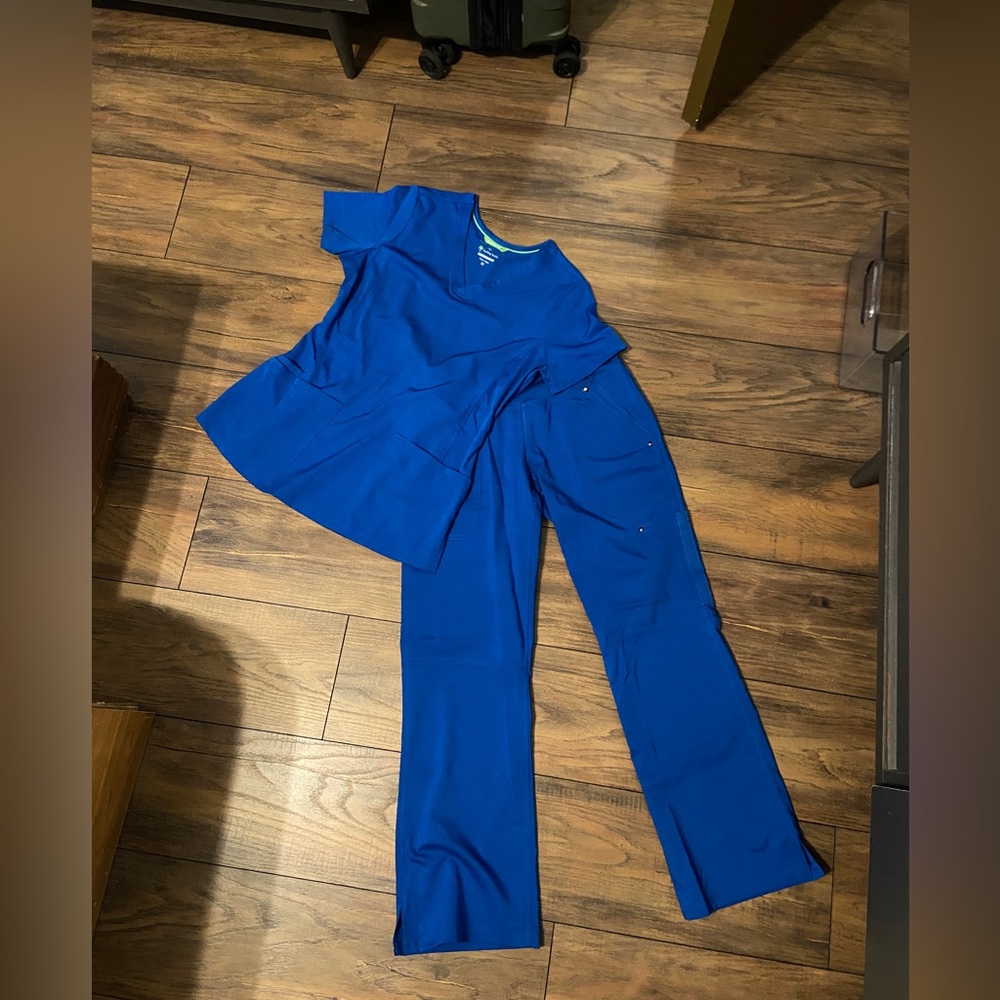 Healing Hands scrub set Blue Women’s Xs